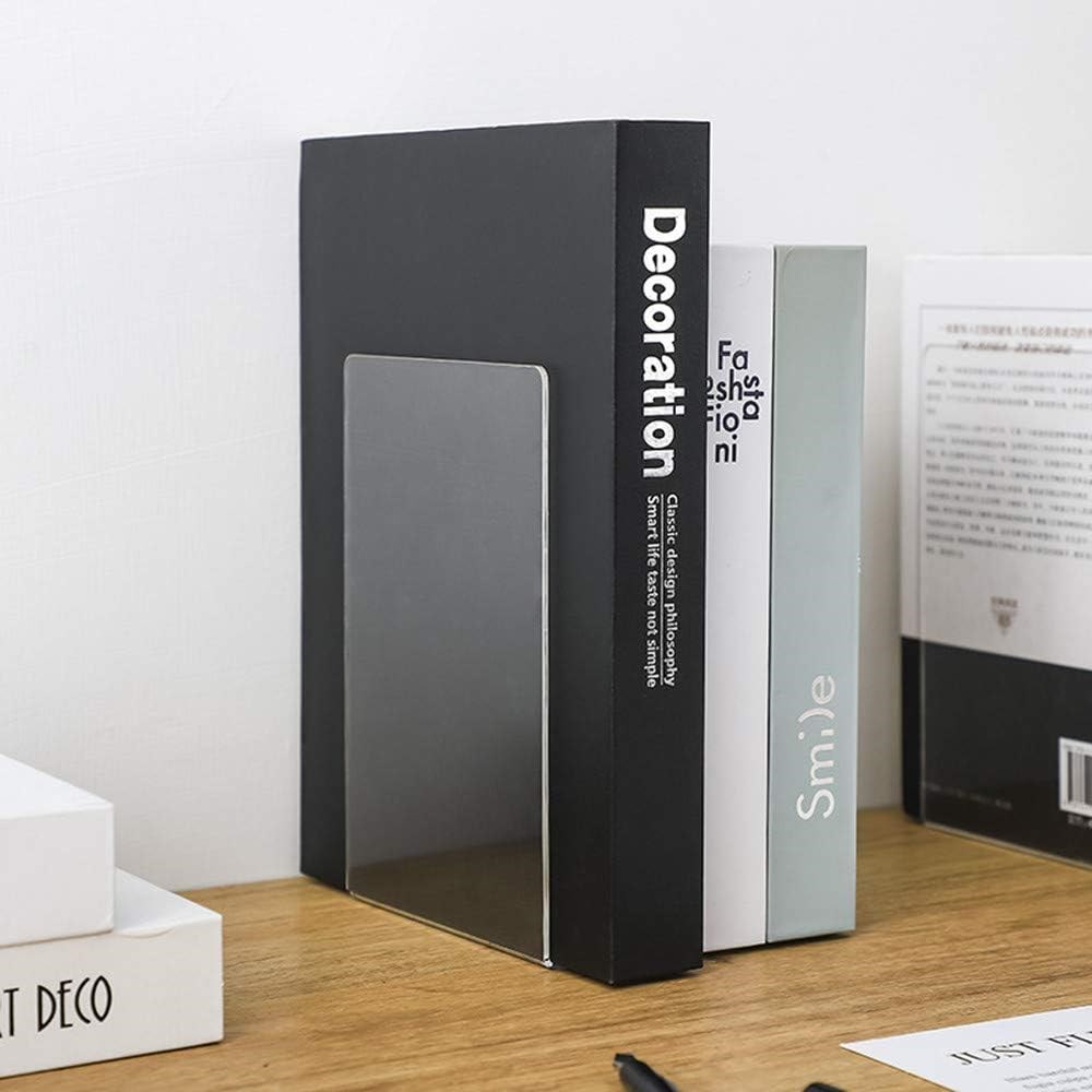 Clear Acrylic Bookends Supports (2 Pcs) | Full House Lebanon