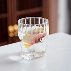 Striped Glass Cup | Full House Lebanon