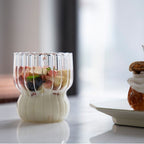 Striped Glass Cup | Full House Lebanon