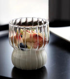 Striped Glass Cup | Full House Lebanon