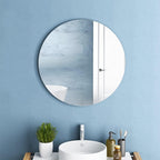 Self Adhesive Non Glass Round Mirror | Full House Lebanon