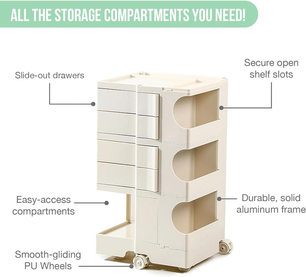 Multipurpose Utility Storage Cart | Full House Lebanon