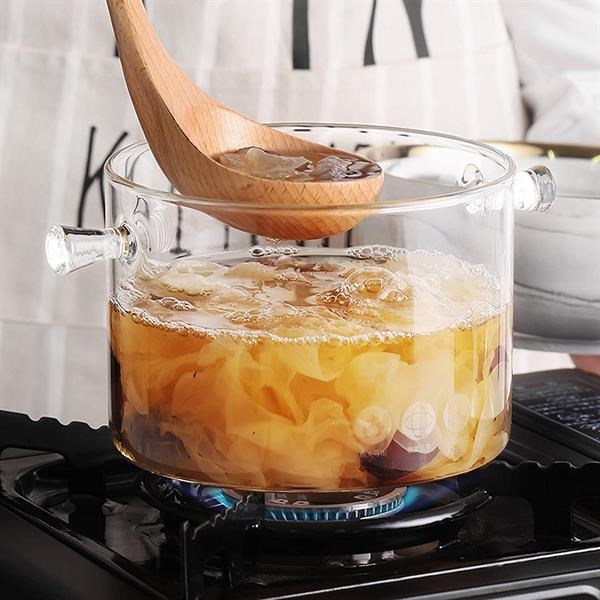 Clear Glass Pot | Full House Lebanon