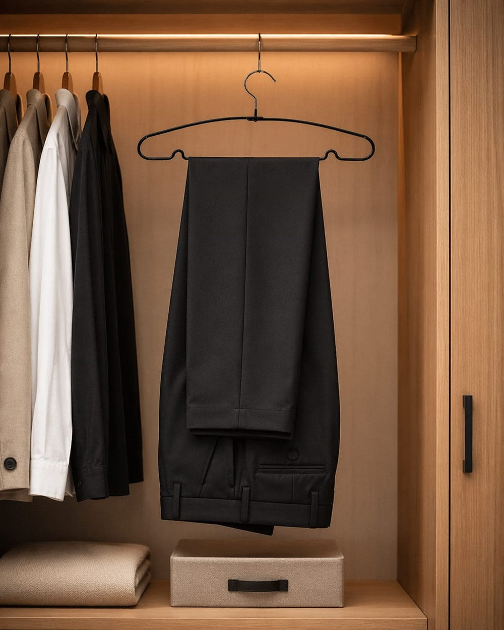 Non-slip Rubber Coated Metal Hangers (5 Pcs) | Full House Lebanon