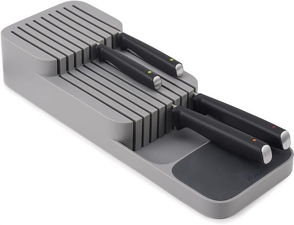 Compact 2-tier Knife Organizer - White | Full House Lebanon