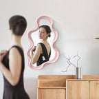 Irregular Wave Shaped Mirror | Full House Lebanon