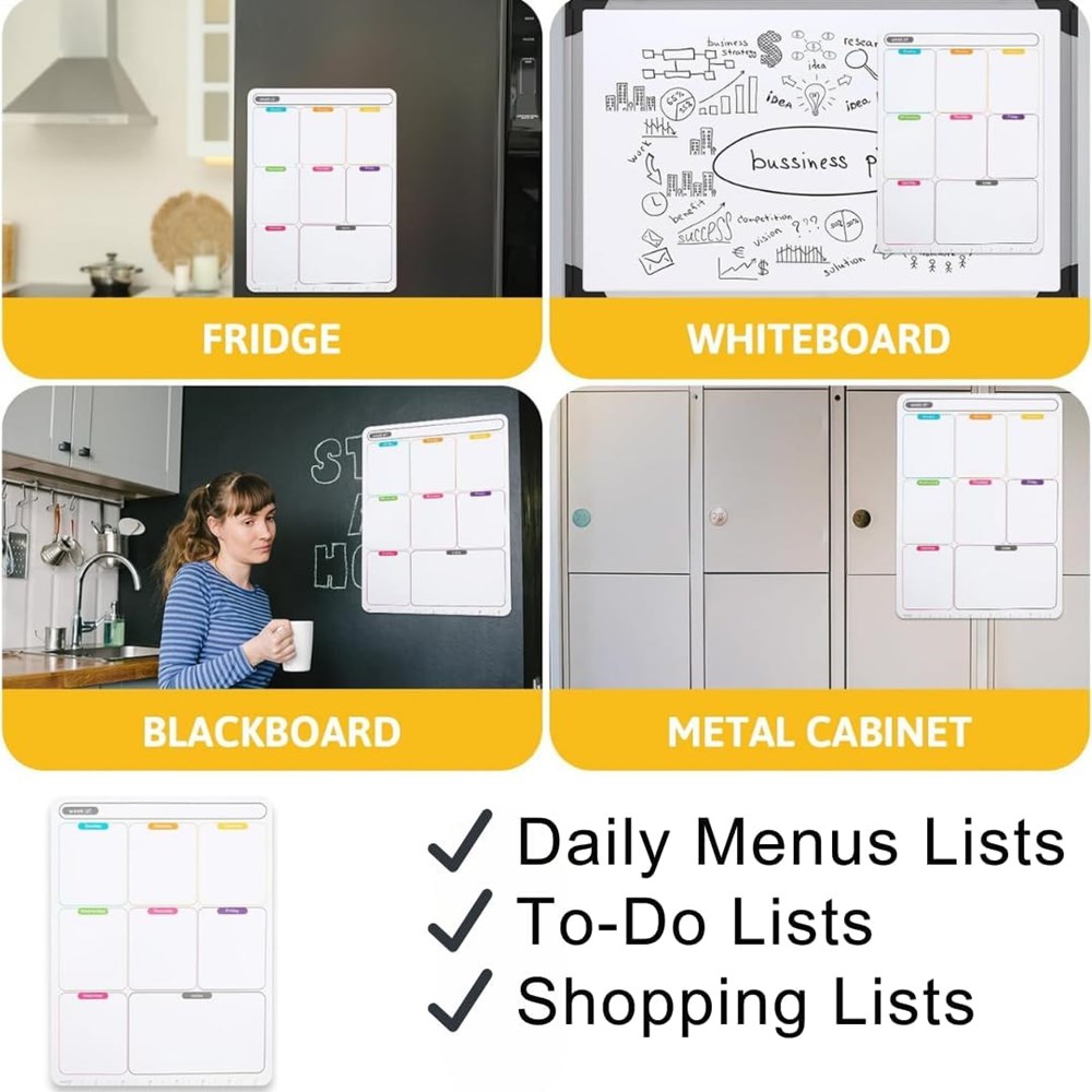 Magnetic Weekly Planner | Full House Lebanon