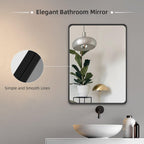 Rectangular Wall Mirror - Gold | Full House Lebanon