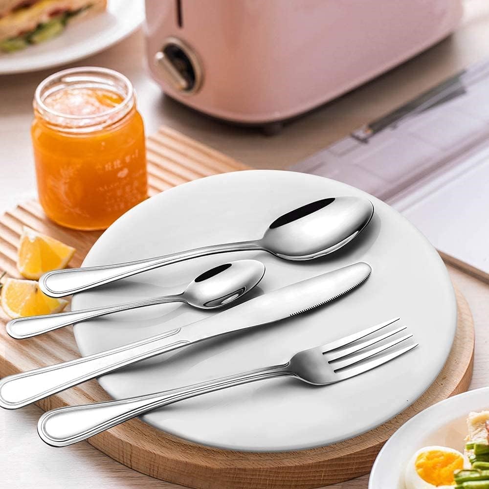 Stainless Steel Silver Cutlery Sets - Get half a dozen from each | Full House Lebanon