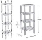 4-Tier Multipurpose Storage Shelf | Full House Lebanon
