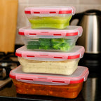 Silicone Fresh-Keeping Box Set (4 Pcs) | Full House Lebanon