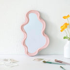 Irregular Wave Shaped Mirror | Full House Lebanon