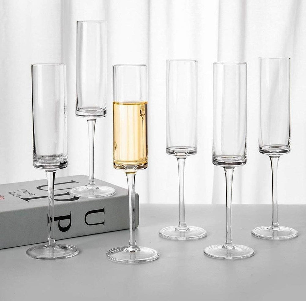 Champagne Glass Cup Set (2 Pcs) | Full House Lebanon