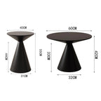 Round Side Table Set (2 Pcs) | Full House Lebanon