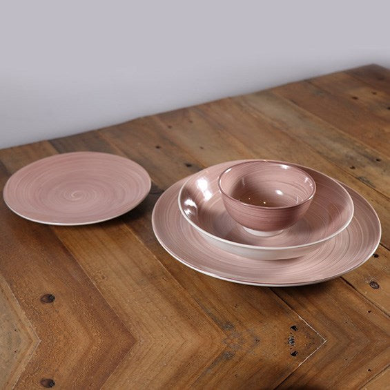 Porcelain Pink Dinnerware - Dessert Plate | Full House Lebanon