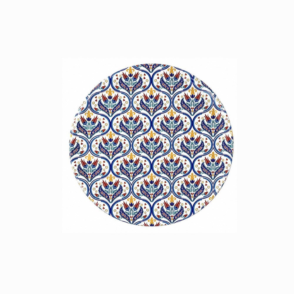 Round Metal Printed Tray