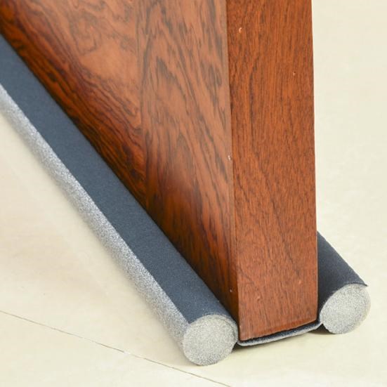 Twin Door Draft Stopper - Grey | Full House Lebanon