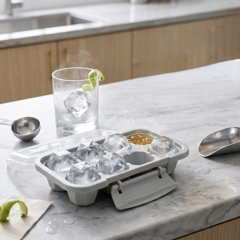 8-Grids Plastic Ice Cube Tray | Full House Lebanon