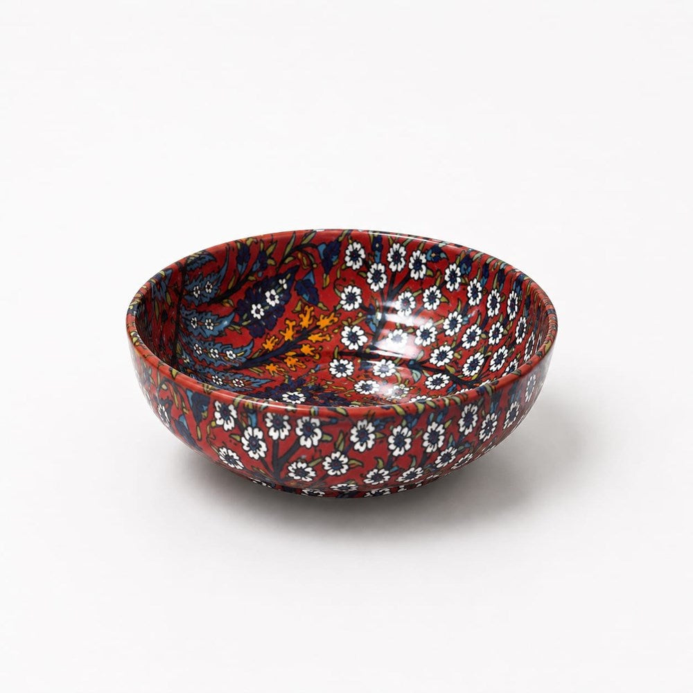 Round Metal Printed Bowl