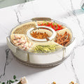 Divided Rotating Serving Tray | Full House Lebanon
