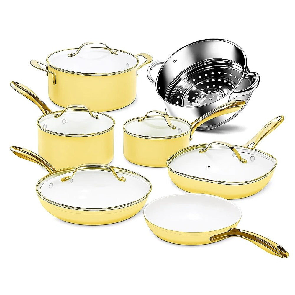 Non-stick Cookware Set (12 Pcs) | Full House Lebanon