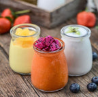 Pudding Jar with a Plastic Lid - Get 12 jars | Full House Lebanon