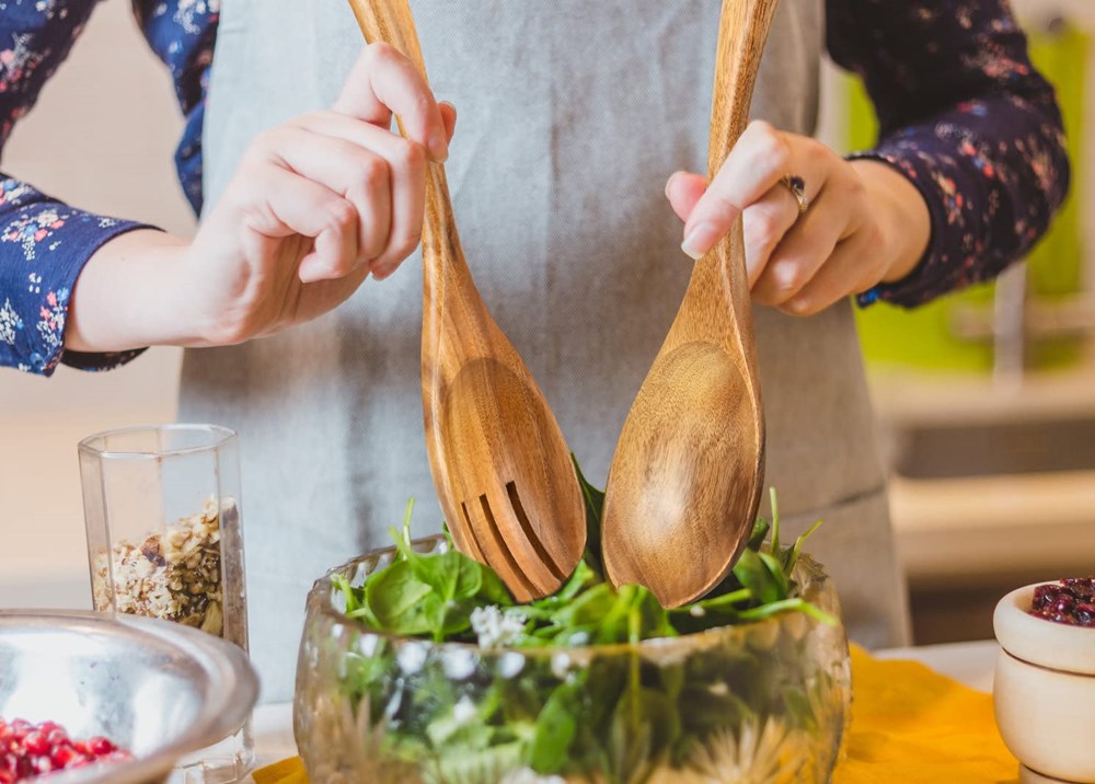 Acacia Wood Serving Utensils | Full House Lebanon
