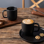 Black Matte Porcelain Mug | Full House Lebanon