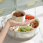 Divided Rotating Serving Tray | Full House Lebanon