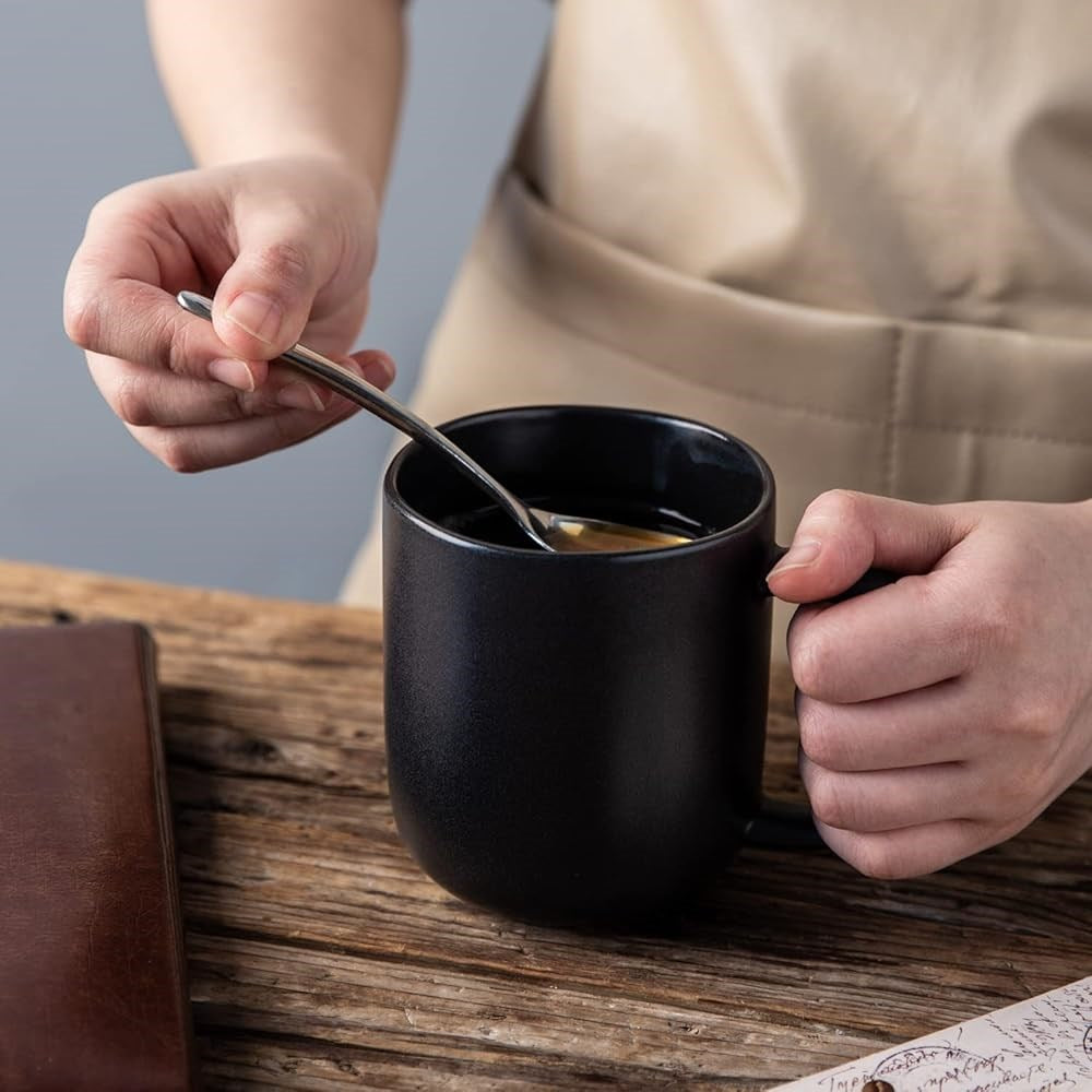 Black Matte Porcelain Mug | Full House Lebanon