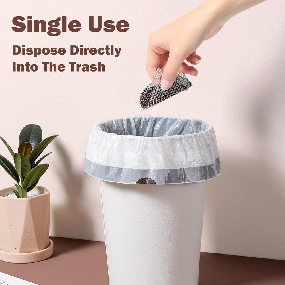 Disposable Shower Drain Hair Catcher (12 Pcs) | Full House Lebanon