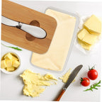 Porcelain Butter Dish with Bamboo Lid & Stainless Steel Knife | Full House Lebanon