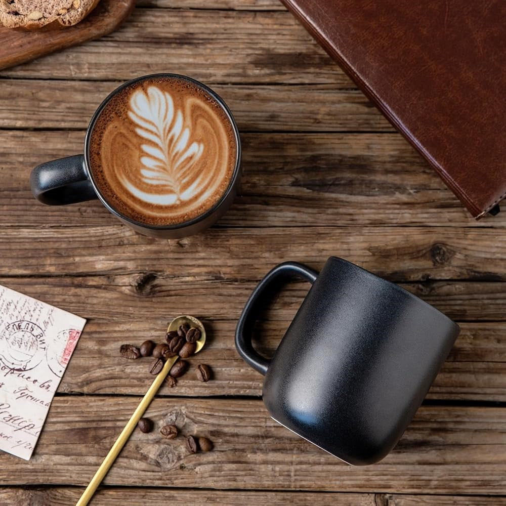 Black Matte Porcelain Mug | Full House Lebanon