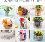 Multipurpose Stainless Steel Folding Fruit and Vegetable Basket | Full House Lebanon