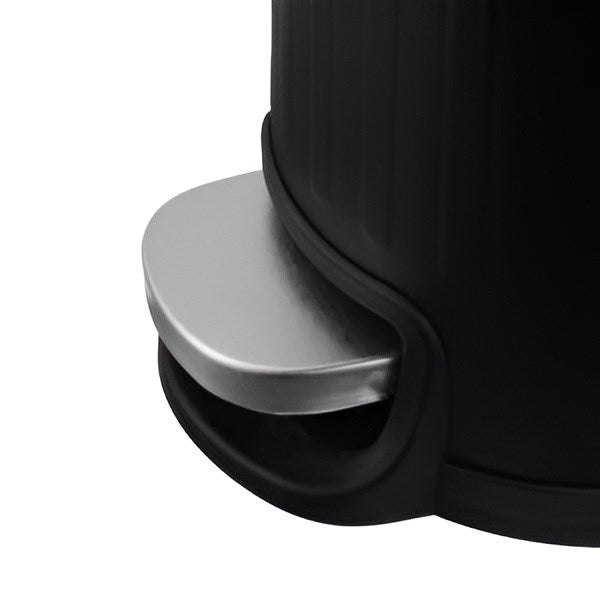 5-Liter Stainless Steel Trash Can with Lid and Pedal | Full House Lebanon