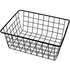 Black Metal Wire Storage Basket | Full House Lebanon