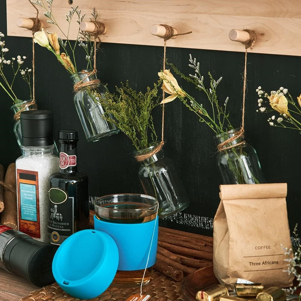 Glass Jar with Cork Cap | Full House Lebanon