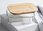 Rectangular Bamboo-Lid Food Containers | Full House Lebanon