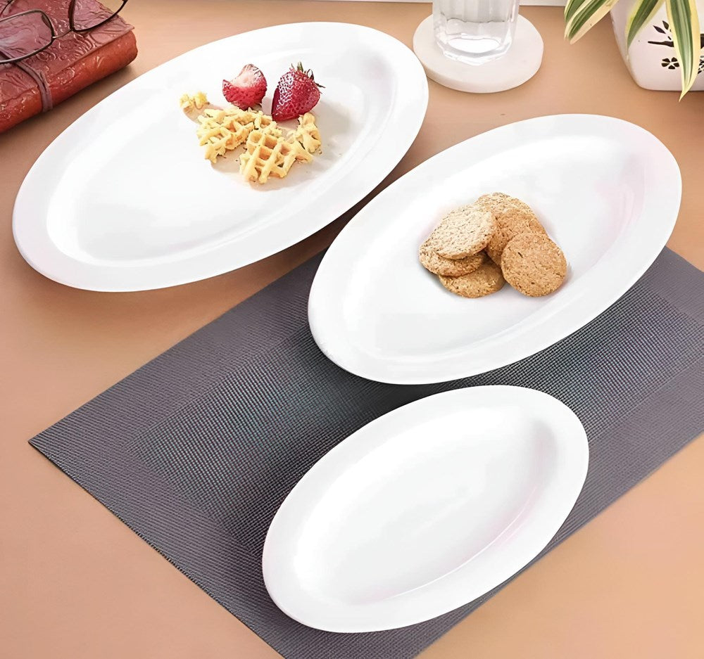 Melamine Oval Plate - Large | Full House Lebanon