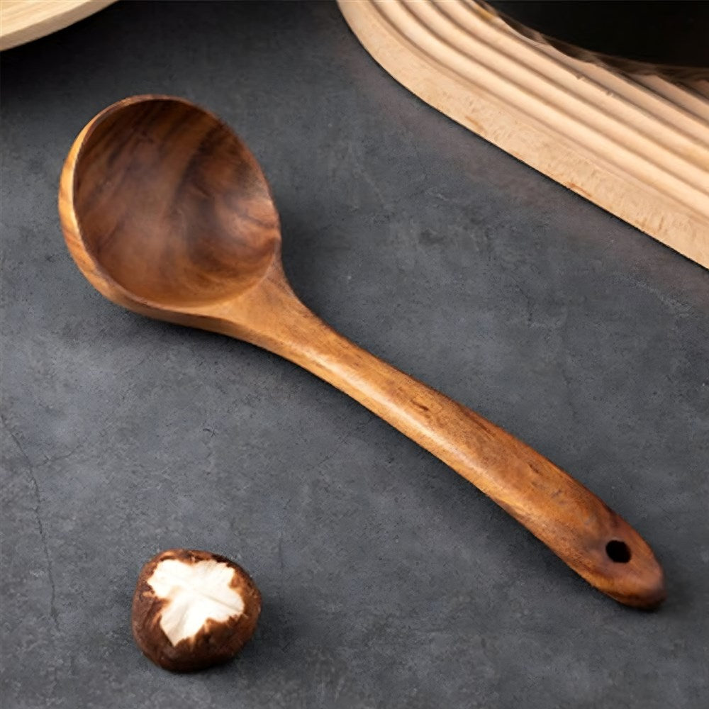 Acacia Wood Serving Utensils | Full House Lebanon