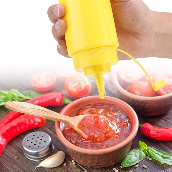 Sauce Bottle Dispenser 450 ml - Transparent | Full House Lebanon