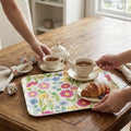 Floral Bamboo Fiber Tray | Full House Lebanon