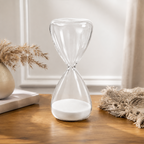 Decorative Glass Hourglass Sand Timer - Medium | Full House Lebanon