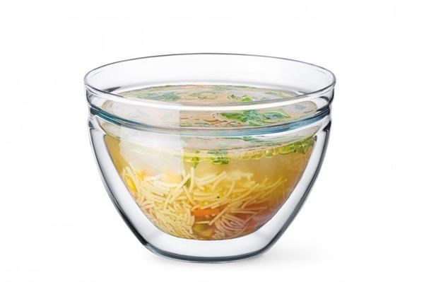 SIMAX Double Wall Glass Bowl | Full House Lebanon