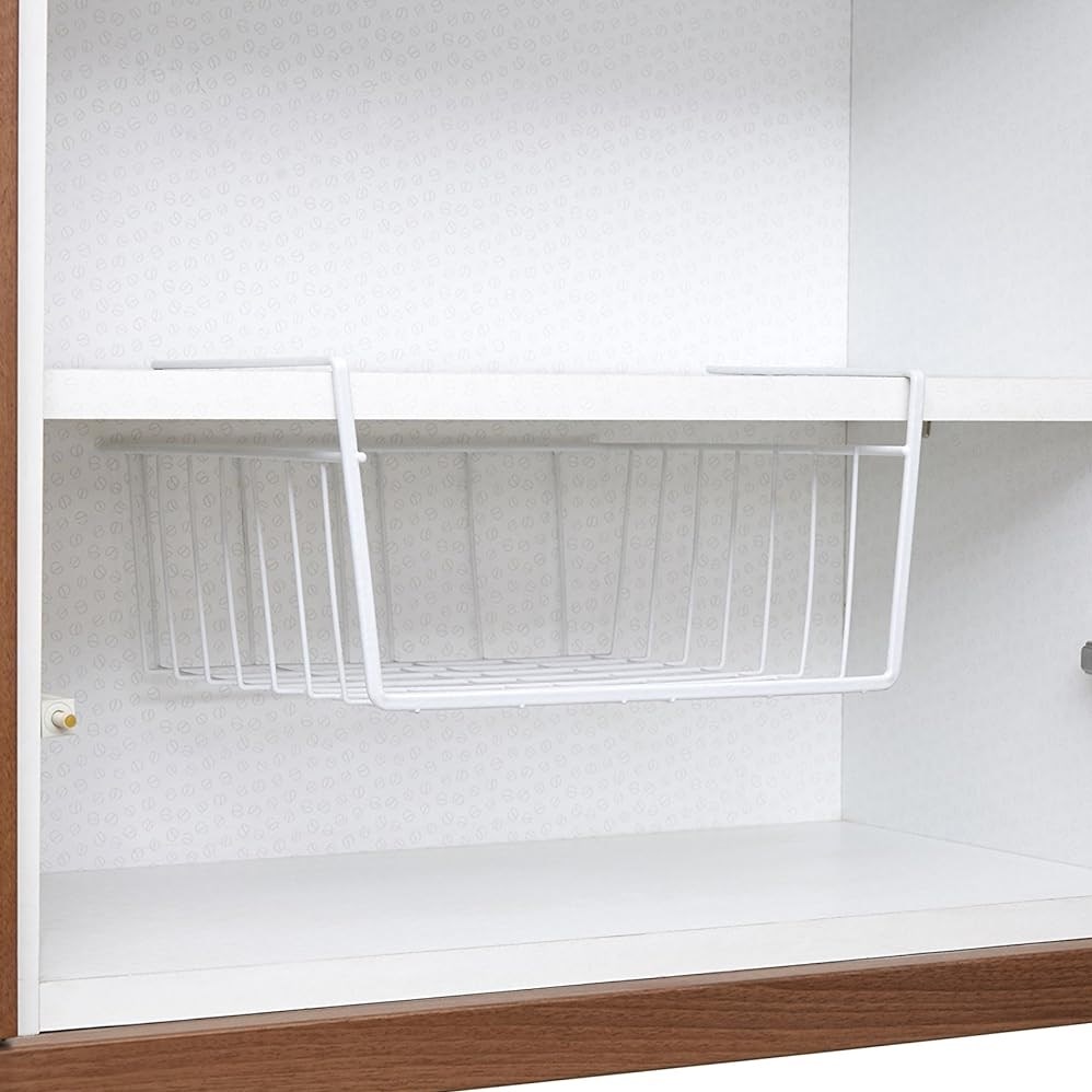 Under Shelf Hanging Organizing Basket - Rectangular, Black | Full House Lebanon