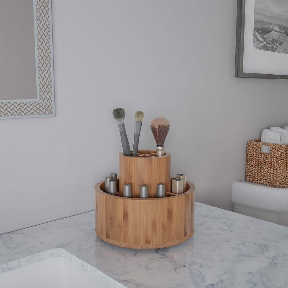 Bamboo Swivel Organizer | Full House Lebanon