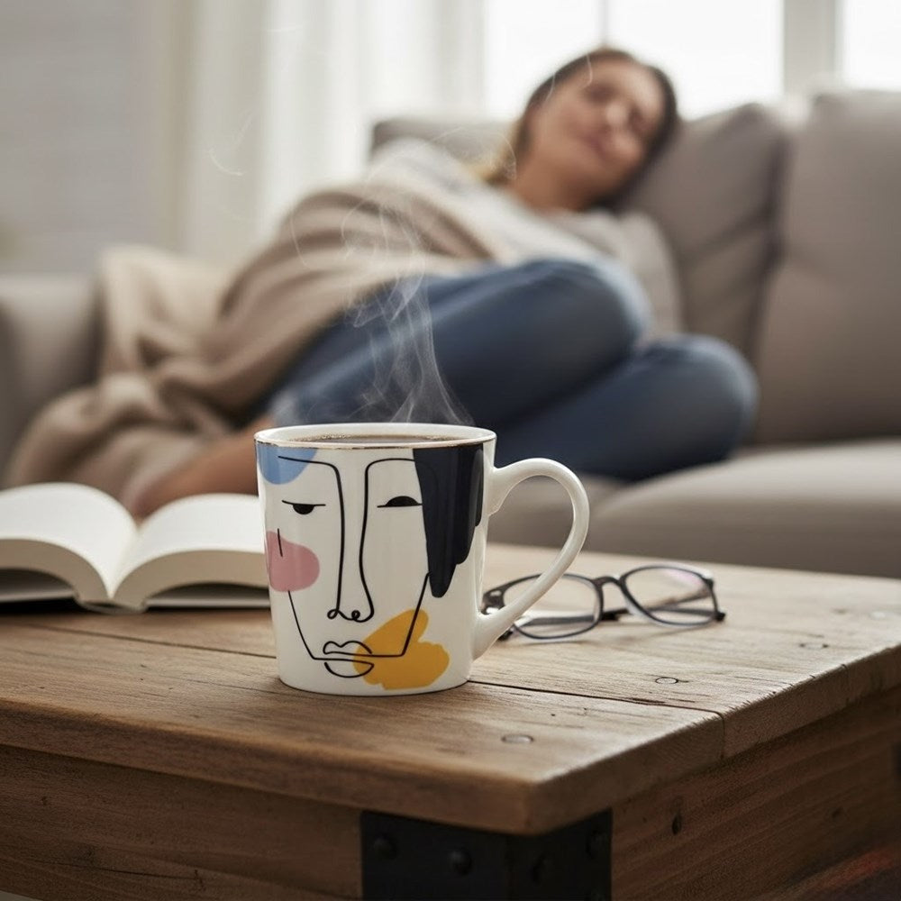 Modernism Porcelain Mug