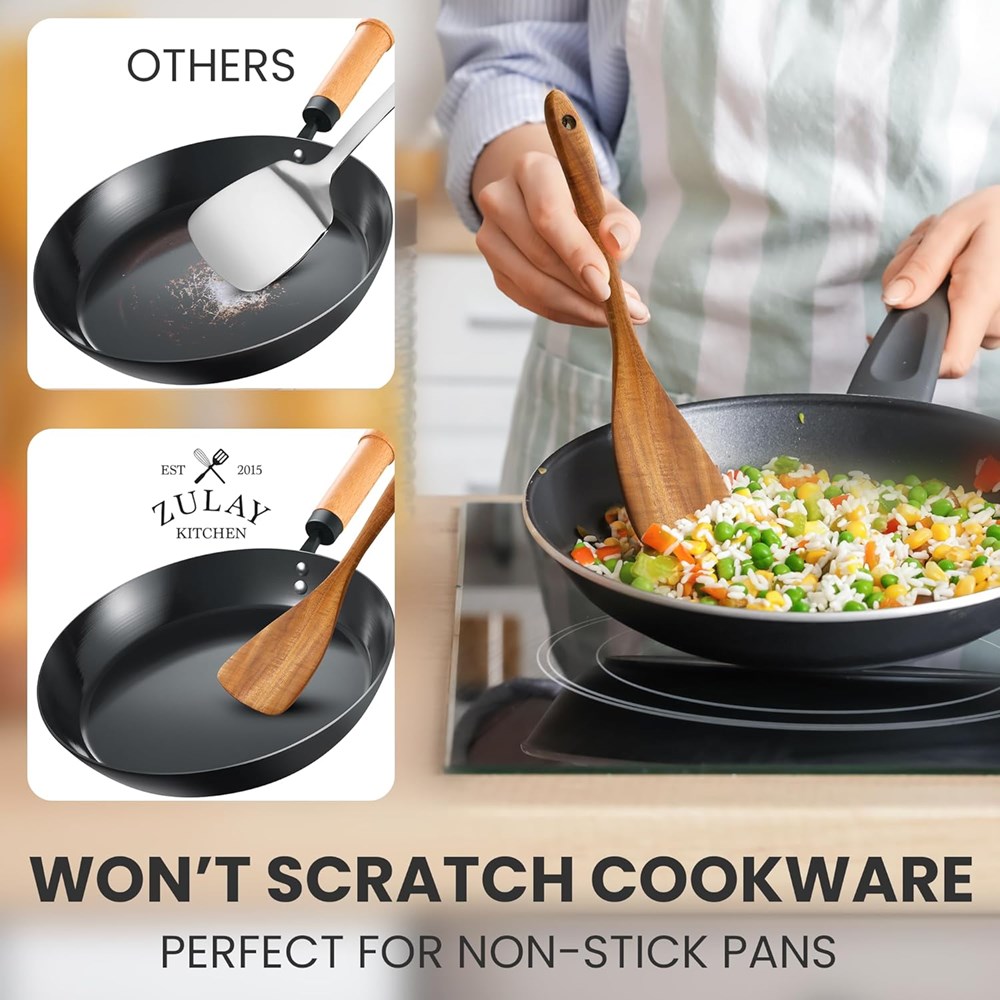 Acacia Wood Serving Utensils - Ladle | Full House Lebanon