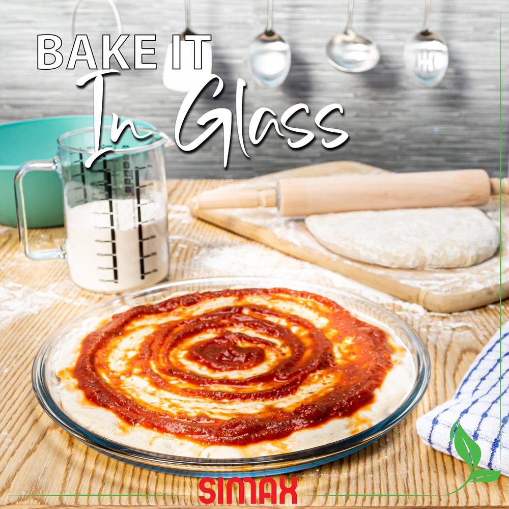 Simax Glass Pizza Dish | Full House Lebanon