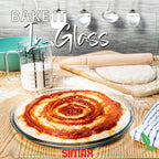 Simax Glass Pizza Dish | Full House Lebanon